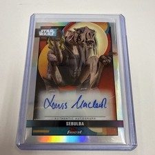 2025 Topps Star Wars Smugglers Outpost Finest Sebulba refractor Auto #FA-LEM