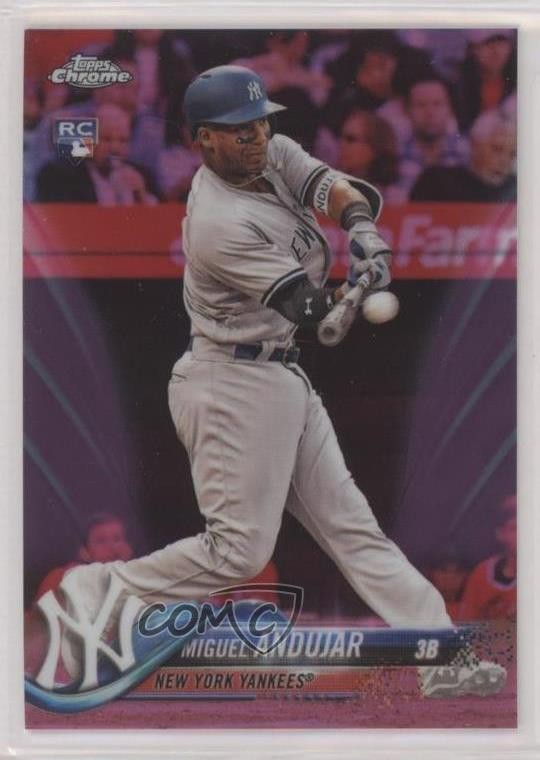2018 Topps Chrome Update Target Exclusive Pink Refractor Miguel Andujar 1z8