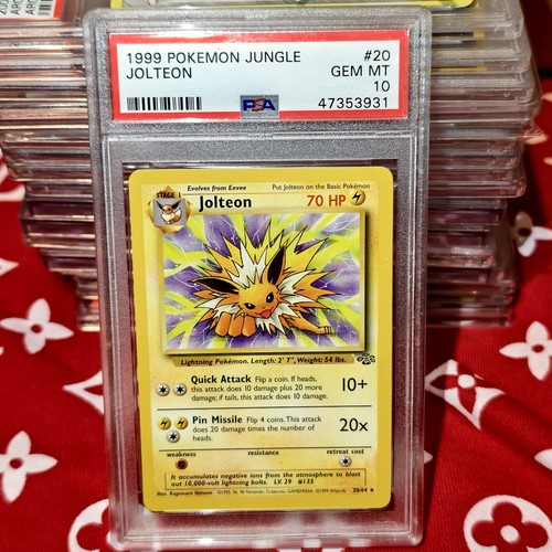 Jolteon (Unlimited) graded PSA 10 for sale on eBay