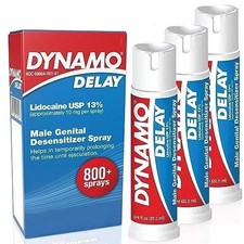 3 Pack Long Lasting Pleasure Enhancer Spray For Men Last Longer in Bed Delay