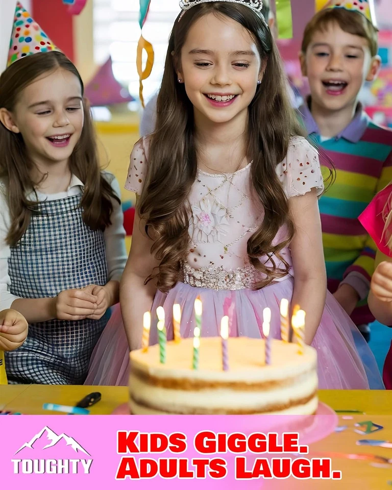 Velas de cumpleaños relucientes - - Divertido truco espiral velas de cumpleaños para pastel y... Foto 2 de 4