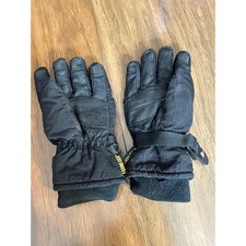 Hotfingers Gloves Youth Medium Black Winter Ski Snow Insulated Water Resistant
