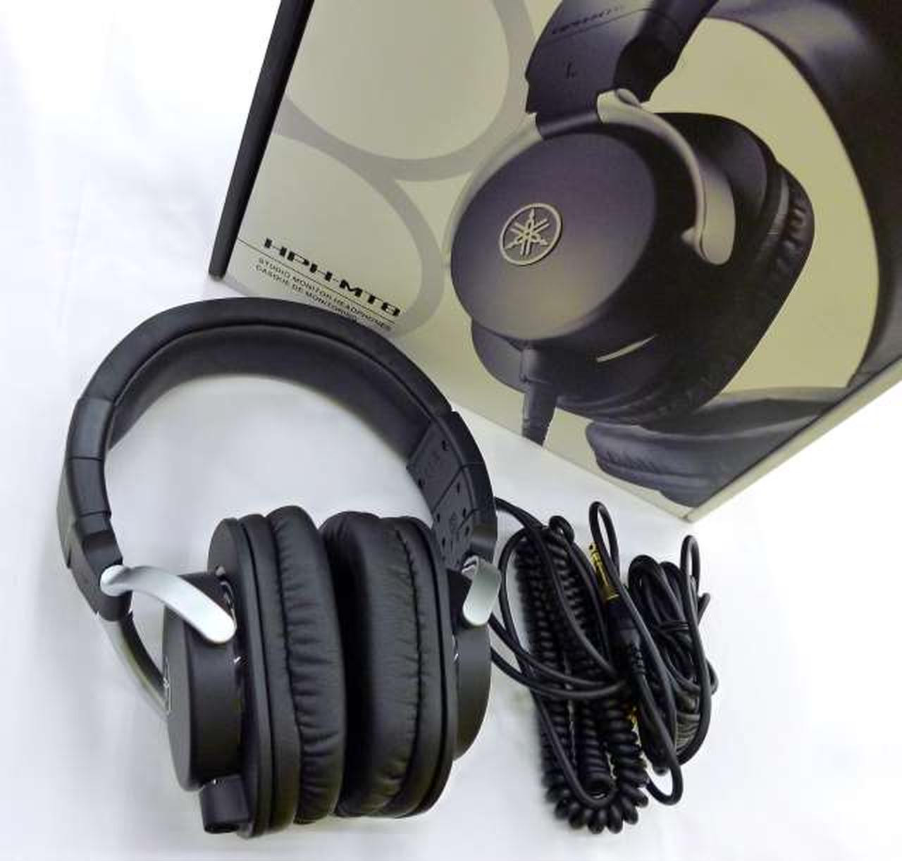 Yamaha HPH-MT8 High-Resolution Studio Headphones with Accessories Pre-Owned