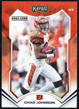 2021 Panini Playoff Chad Johnson #36 Goal Line Parallel 