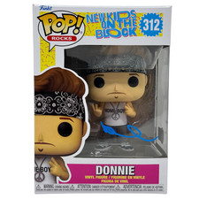 Donnie Wahlberg Signed New Kids On The Block Funko Pop Figure NKOTB BAS COA