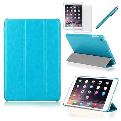 Tri-Fold Slim Smart Magnetic Leather Case for Apple iPad Air Tri-Fold Slim Smart Magnetic Leather Case for Apple iPad Air