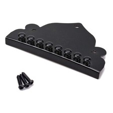 Vinatge Black Mandoline Back Piece Mandolin Tailpiece with Screws