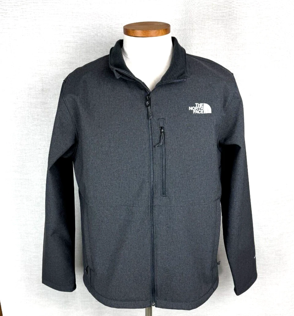 The North Face Men's XL Apex Bionic WINDWALL Windbreaker Coat Jacket Heather EUC