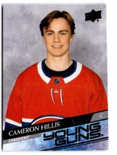 2020-21 Upper Deck #705 Cameron Hillis