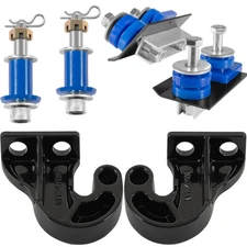 for Peterbilt 377 378 379 Lower Hood Pivot Kit and Engine Hood Hinge Pivot Bolt