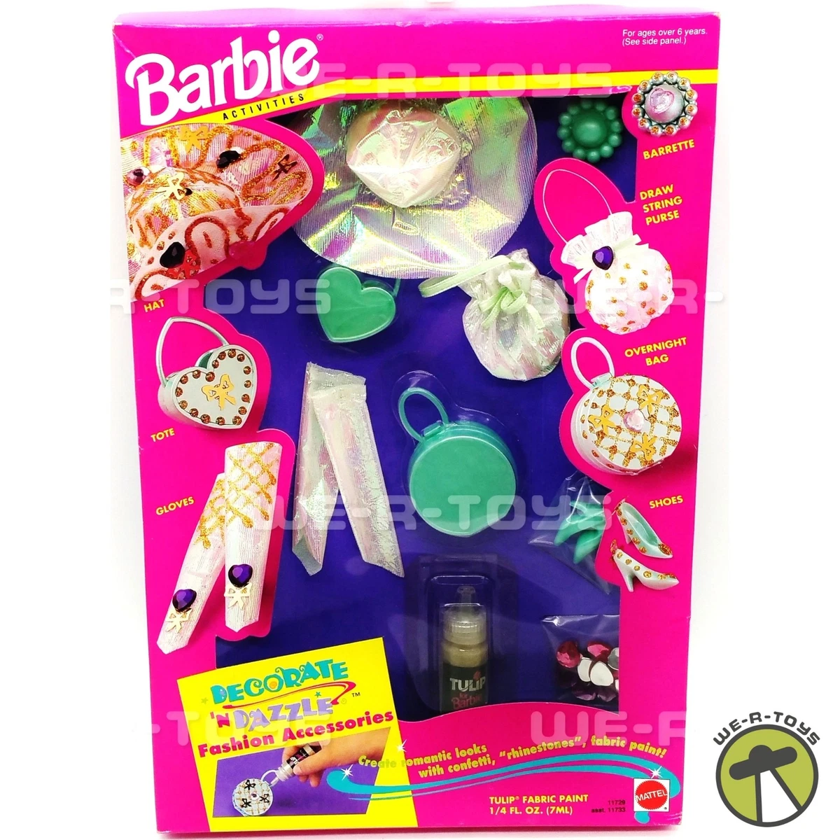Barbie Activities Decorate N Dazzle Fashion Accessories 1993
