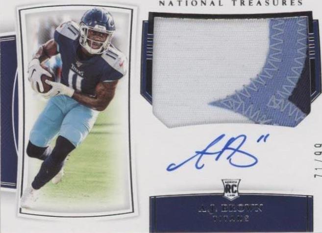 2019 Panini National Treasures A.J. Brown #170 - 1 of 2