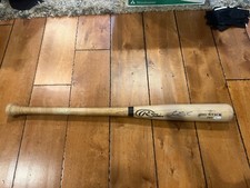2012 Andrew Susac SAN FRANCISCO GIANTS SIGNED RAWLINGS GAME USED BAT 33