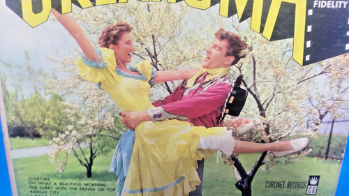 Vintage Vinyl LP Oklahoma Sound Track Rodgers & Hammerstein Box 174 Vintage Rare - Picture 5 of 14