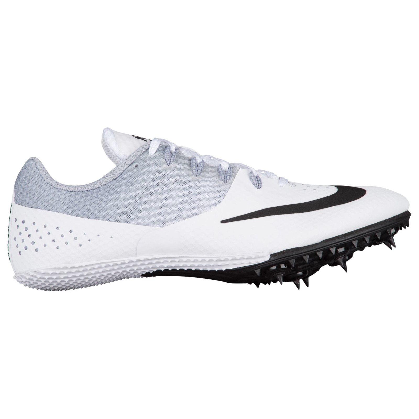 Nike Zoom Rival S 8 Men's White/Black/Wolf Grey 06554110 Nike Zoom Rival S 8 Men's White/Black/Wolf Grey 06554110