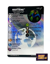 DC Heroclix Nightwing L029 Legacy Card Batman Team Up Set