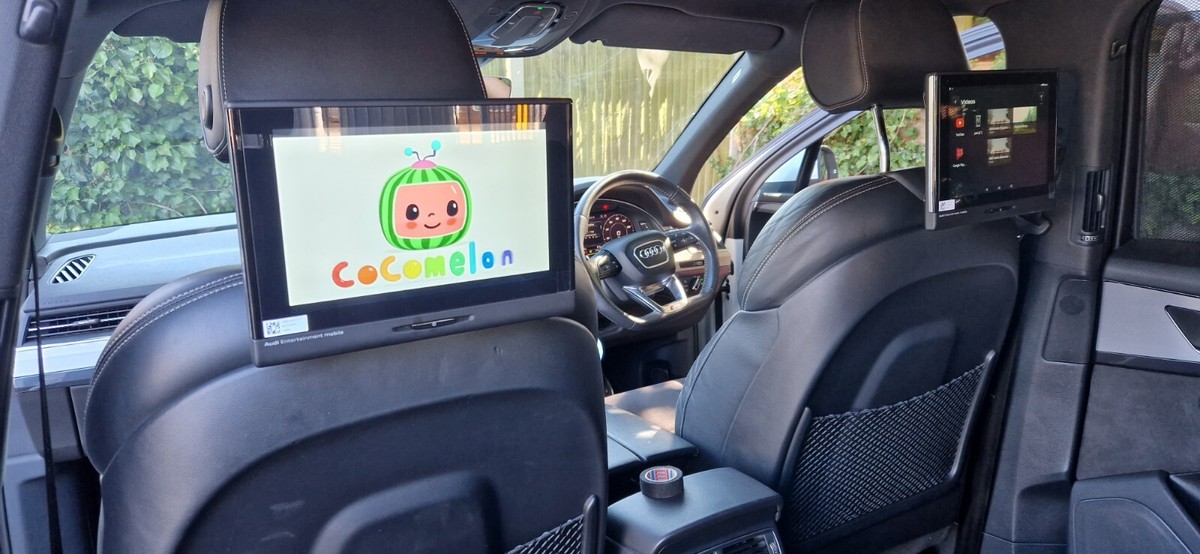 Genuine Audi Seat Entertainment Packages 2x RSE Retrofit Supply 
