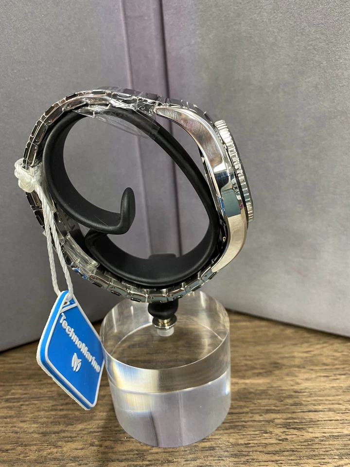 Reloj TechnoMarine Damas Acero y Cerámica 213002--Reloj Nuevo/stock Antiguo Precio de venta sugerido por el fabricante $990 Foto 4 de 4