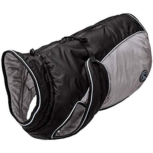 HUNTER Cappotto per cani Uppsala Extreme 25 Nero/Grigio, XS