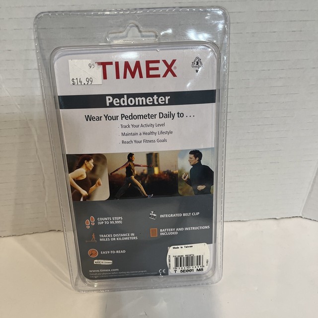Timex Pedometer Black Miles or Kilometers T5e001 M8 for sale online eBay