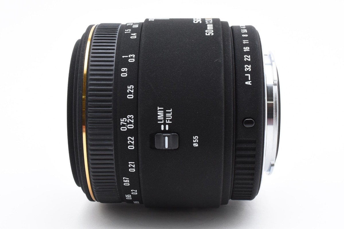 D554 SIGMA 50mm 1:2.8 DG MACRO PENTAX用 Sigma EX DG Macro 50mm F/2.8 Prime Lens For Pentax Made In