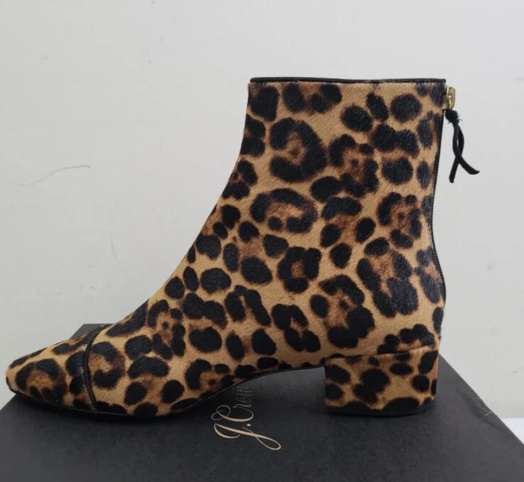 IDRIS LEOPARD Print Platform Bootie