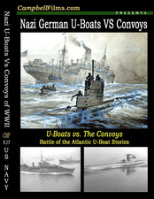 Films stories - U-BOAT Submarine vs CONVOY Atlantic War WW2 DVD