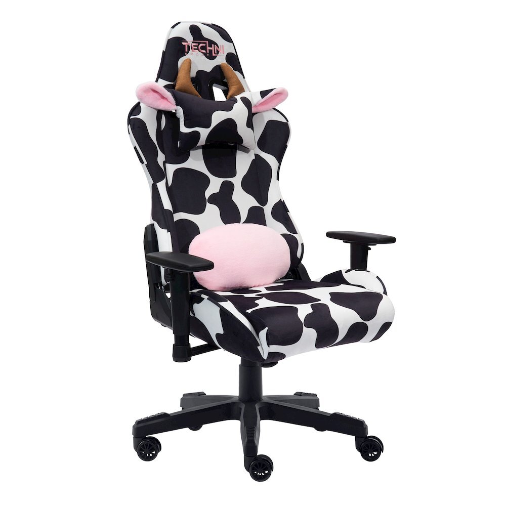 TS85 COW Print LUXX Series Gaming Chair 815764016231| eBay