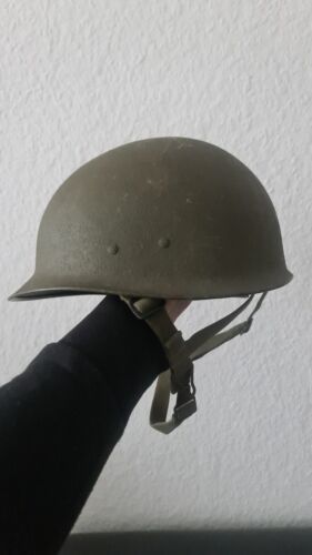 Bundeswehr Stahlhelm, Olivengrün , Gr. 55 - Bild 3 von 5