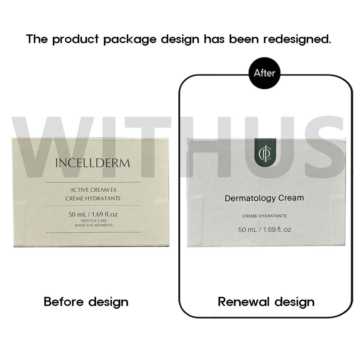 INCELLDERM Dermatology Cream 50ml / 1.65 fl.oz Anti-aging