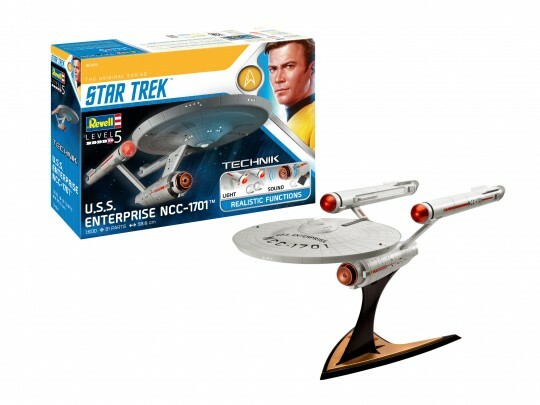 Star Trek Uss Enterprise NCC-1701 Plastic Kit 1:600 Model Revell