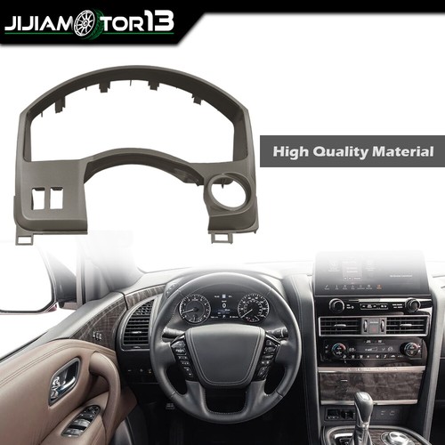 Cuadro de instrumentos panel de instrumentos calibre cubierta ajuste para 04-06 Nissan Titan Armada - Imagen 2 de 9