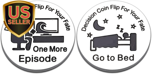Stocking Stuffers for Kids Funny Gifts Double-Sided Decision Coin Mens Stocki...