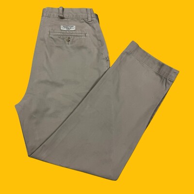Vintage Polo Ralph Lauren prospect Pants Men 36x30 Straight Beige