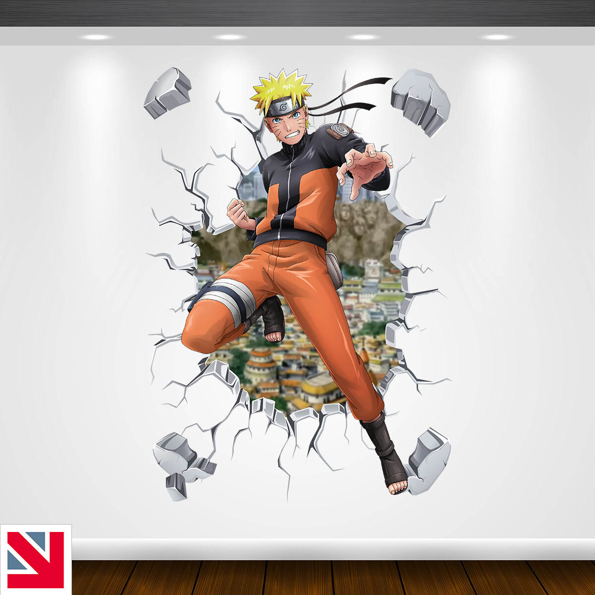 NARUTO NINJA Wall Sticker Vinyl Decal Mural Poster ANIME Kids | eBay
