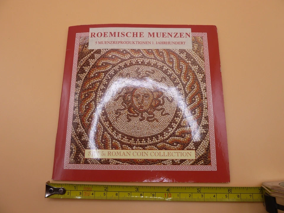Set of 5 Reproduction Roman Coin Collection  from Germany - Image 4 of 4