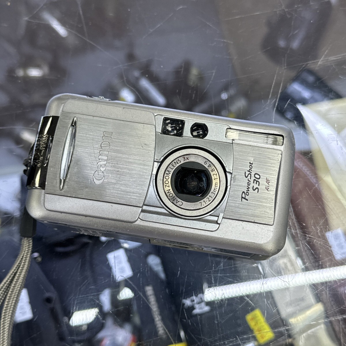 CANON POWER SHOT: S30 3.2MP COMPACT DIGITAL CAMERA (SILVER) **AS