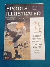 Billy Pierce Autographed  Sports Illustrated Magazine May 1957 Free Shipping