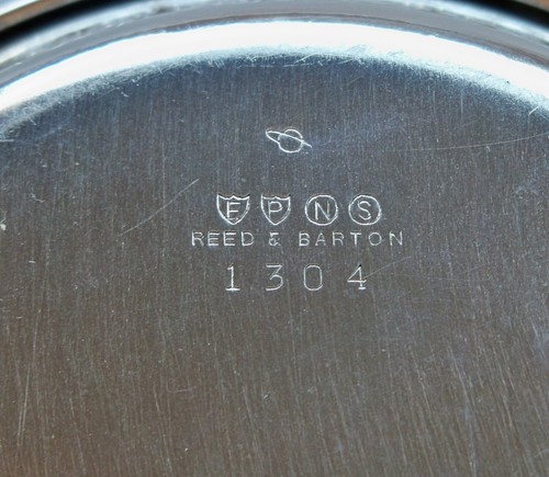 REED & BARTON SILVERPLATE BONBON BOWL #1304 VINTAGE - Picture 4 of 4