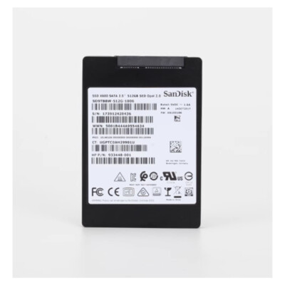 For SanDisk X600 SD9TB8W-512G-1001 512G SSD Solid State Drive 2.5
