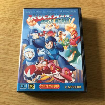 MD メガドライブ Rockman mega world Capcom Sega Mega drive Megaman Collection - Rockman Mega