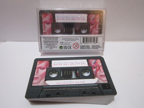DAVID BOWIE LTD ED CASSETTE PLAYING CARDS~IN CASETTE PACKAGING~AWESOME PHOTOS! - Picture 3 of 7