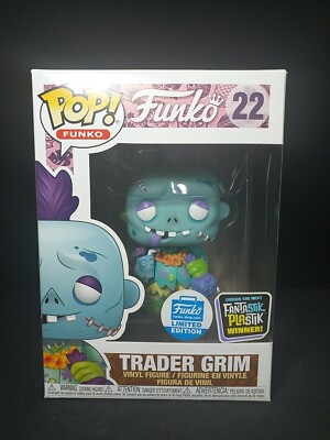 Funko Pop Vinyl - FUNKO - 22 Trader Grim - Fantastik Plastik Winner Exclusive -