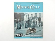 April 10 1958 Motorcycle Magazine BSA Grand Canyon Two Thoroughbreds L13845