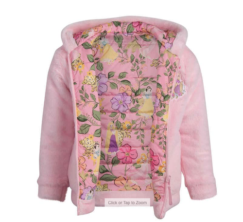 DISNEY Princess Girls' REVERSIBLE 