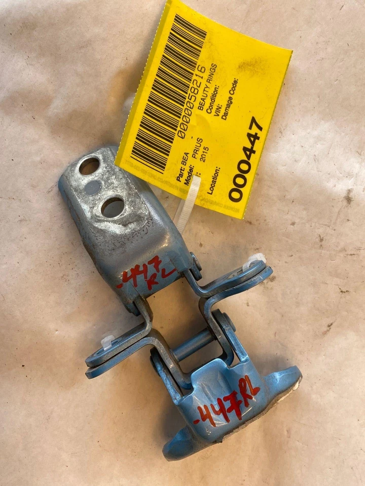 2015 TOYOTA PRIUS C хэтчбек задняя дверь петля верхний и нижний левый со стороны водителя LH - Изображение 2 из 4