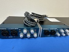 Lot of 2x PreSonus AudioBox USB 96 - Black and Blue