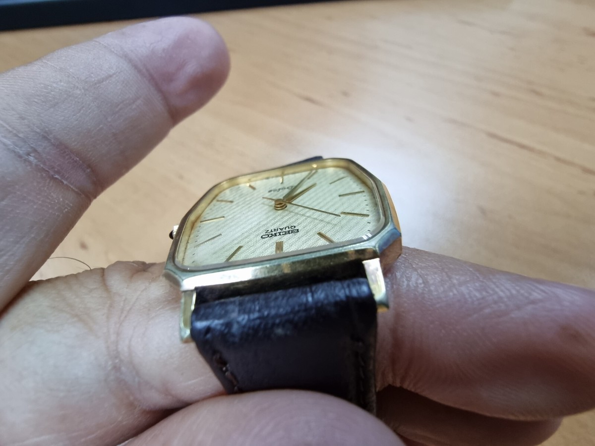 Vintage rare Japan Seiko Dolce Gold Watch 7731-5120 | eBay