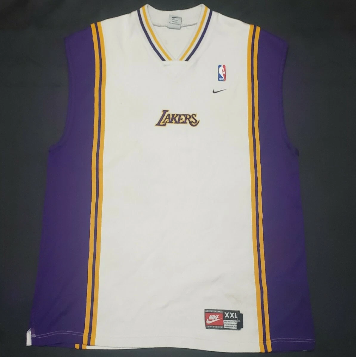 Vintage Lakers Nike Basketball Shooting Shirt XXL blog.knak.jp