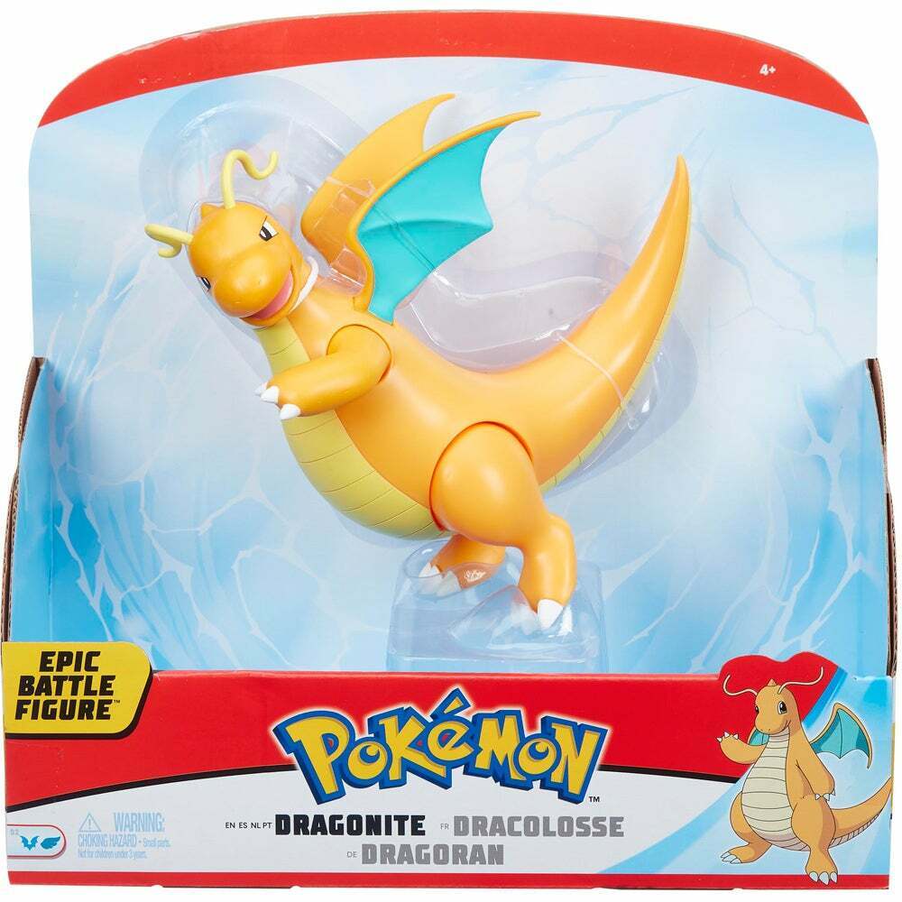  Pokémon 12 Epic Battle Figure - Dragonite : Toys & Games